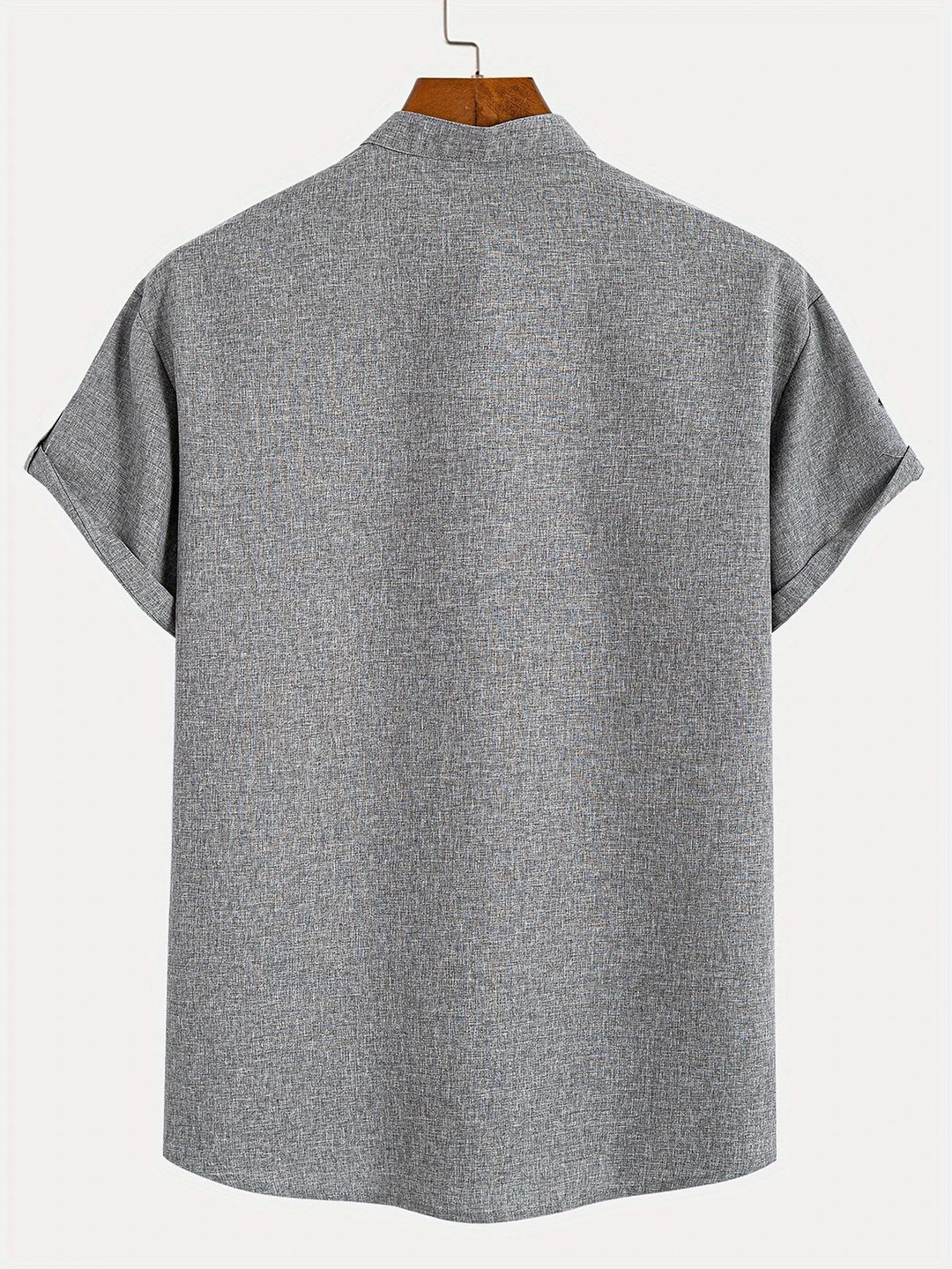Leblanc™ | Elegancka koszula z krótkim rękawem i stójką