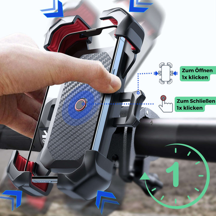 Uchwyt na telefon SmartBike 360° | kompatybilny ze wszystkimi smartfonami