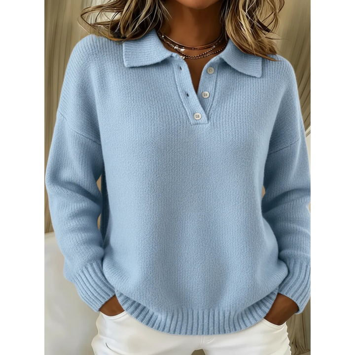 Marina™ | Miękki sweter polo