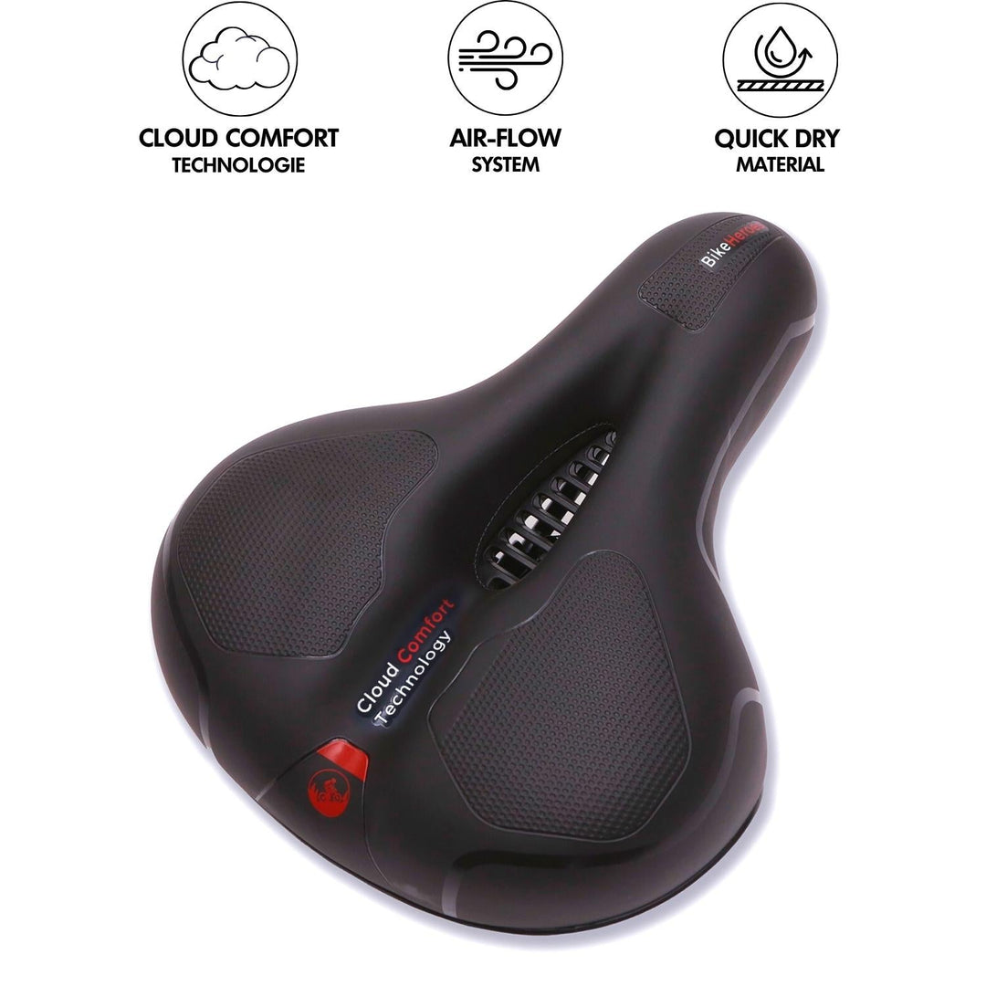 ComfortRide™ Ergonomiczna, oddychająca poduszka na siodełko rowerowe – Maksymalny komfort