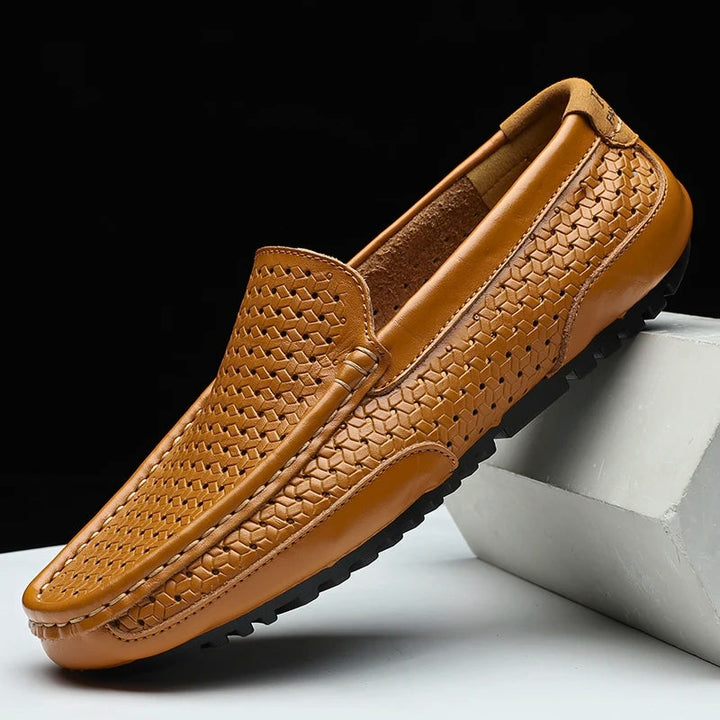 Hutton | Skórzane Mokasyny Premium