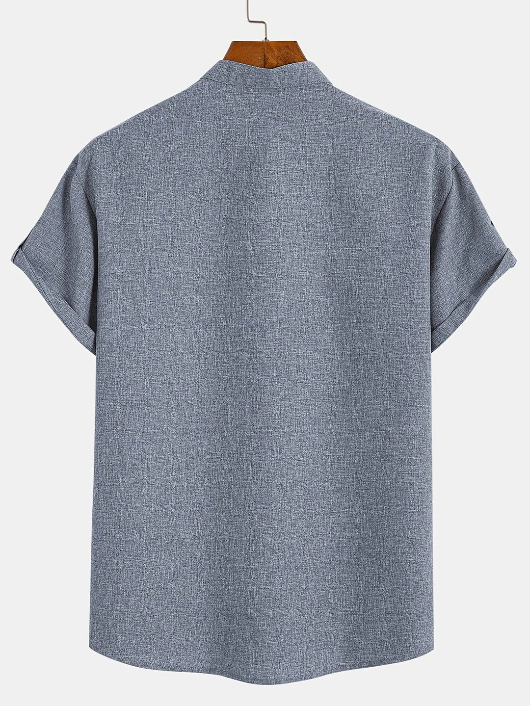 Leblanc™ | Elegancka koszula z krótkim rękawem i stójką