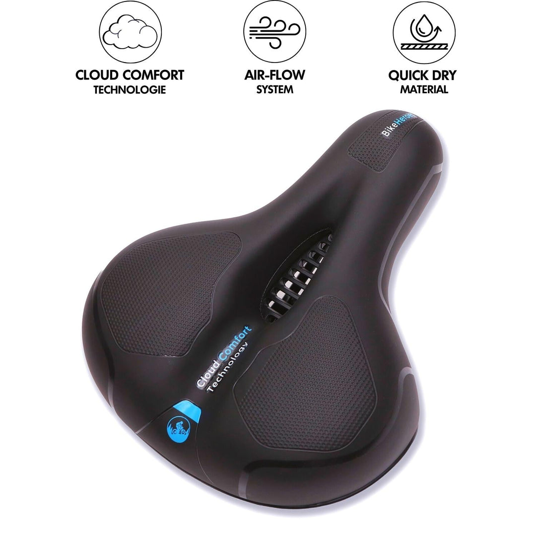 ComfortRide™ Ergonomiczna, oddychająca poduszka na siodełko rowerowe – Maksymalny komfort