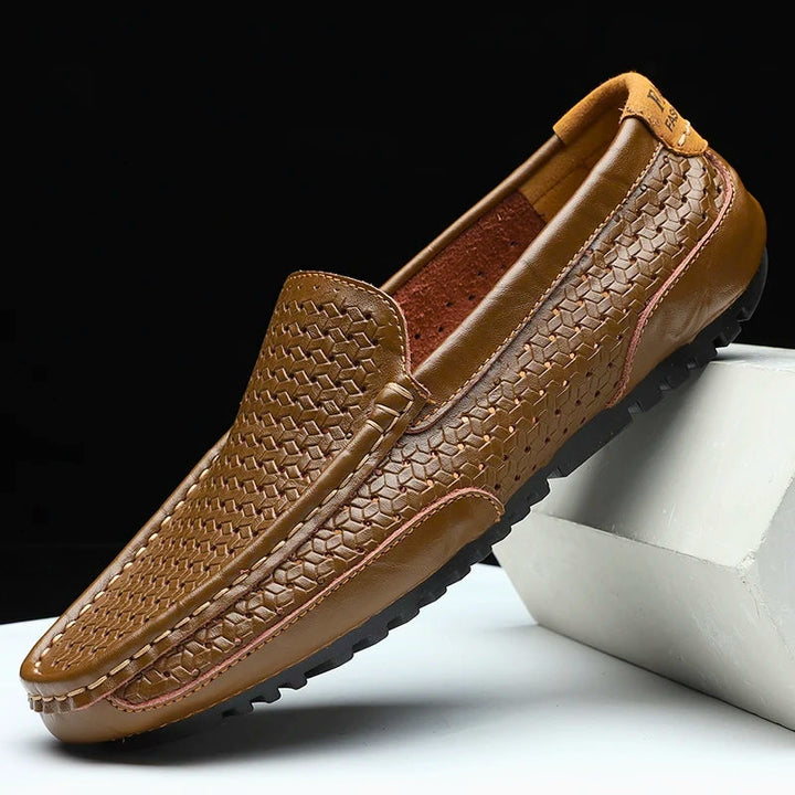 Hutton | Skórzane Mokasyny Premium