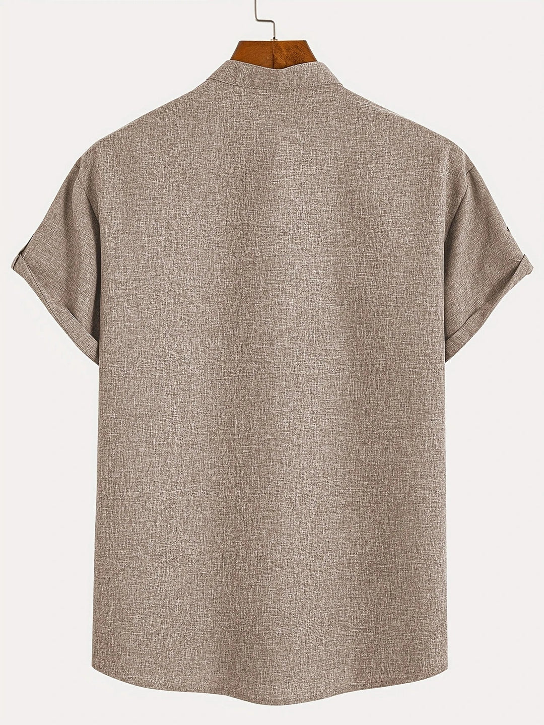 Leblanc™ | Elegancka koszula z krótkim rękawem i stójką