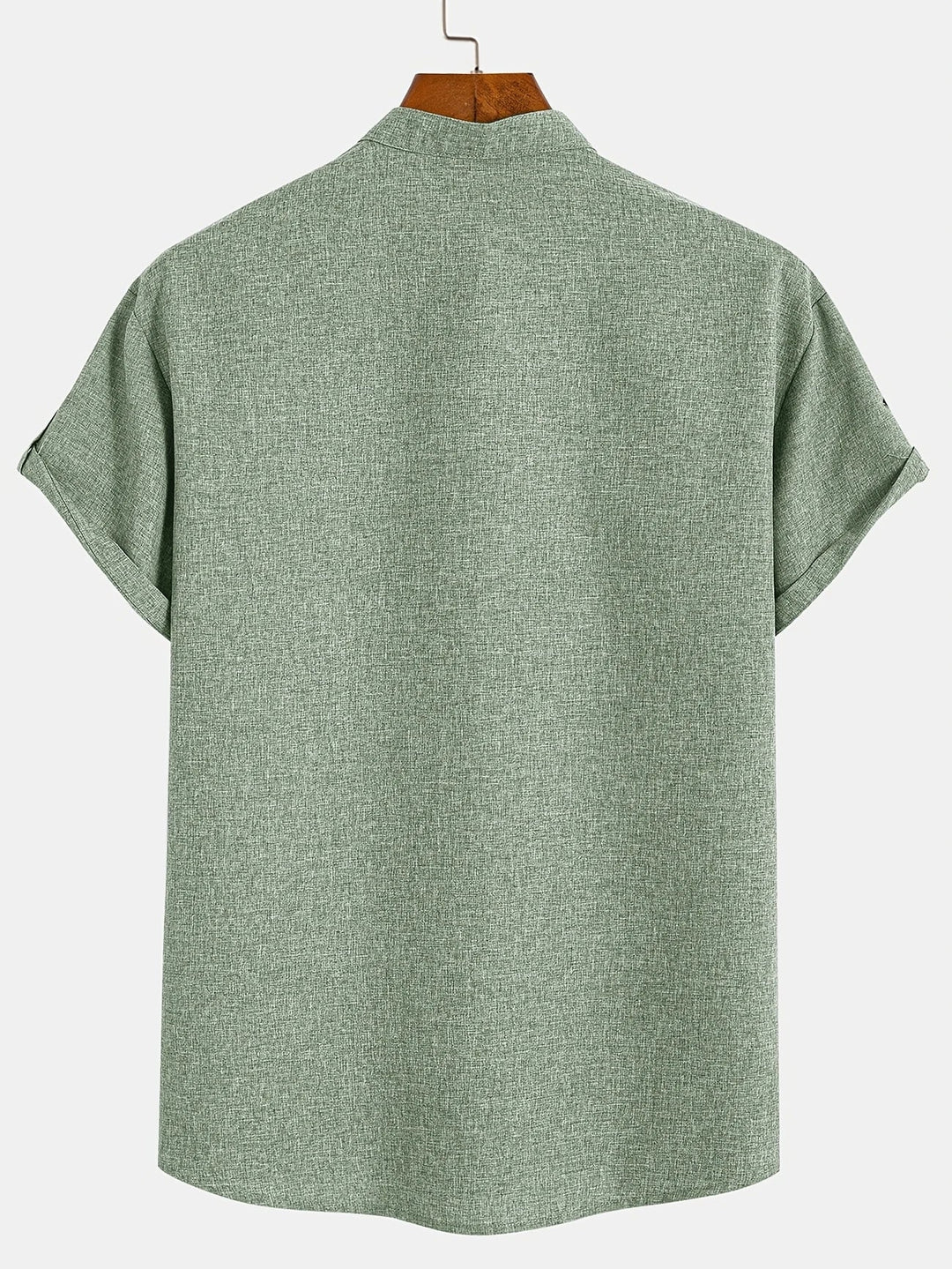 Leblanc™ | Elegancka koszula z krótkim rękawem i stójką