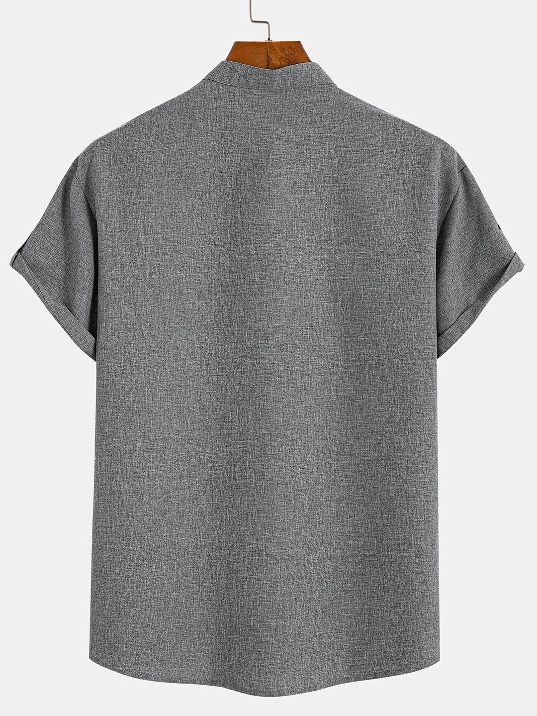 Leblanc™ | Elegancka koszula z krótkim rękawem i stójką