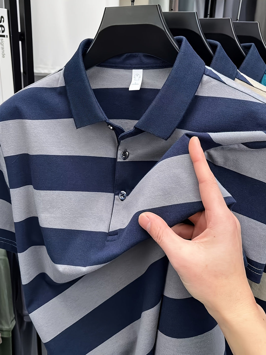 Piotr | Bawełniana Koszulka Polo Premium