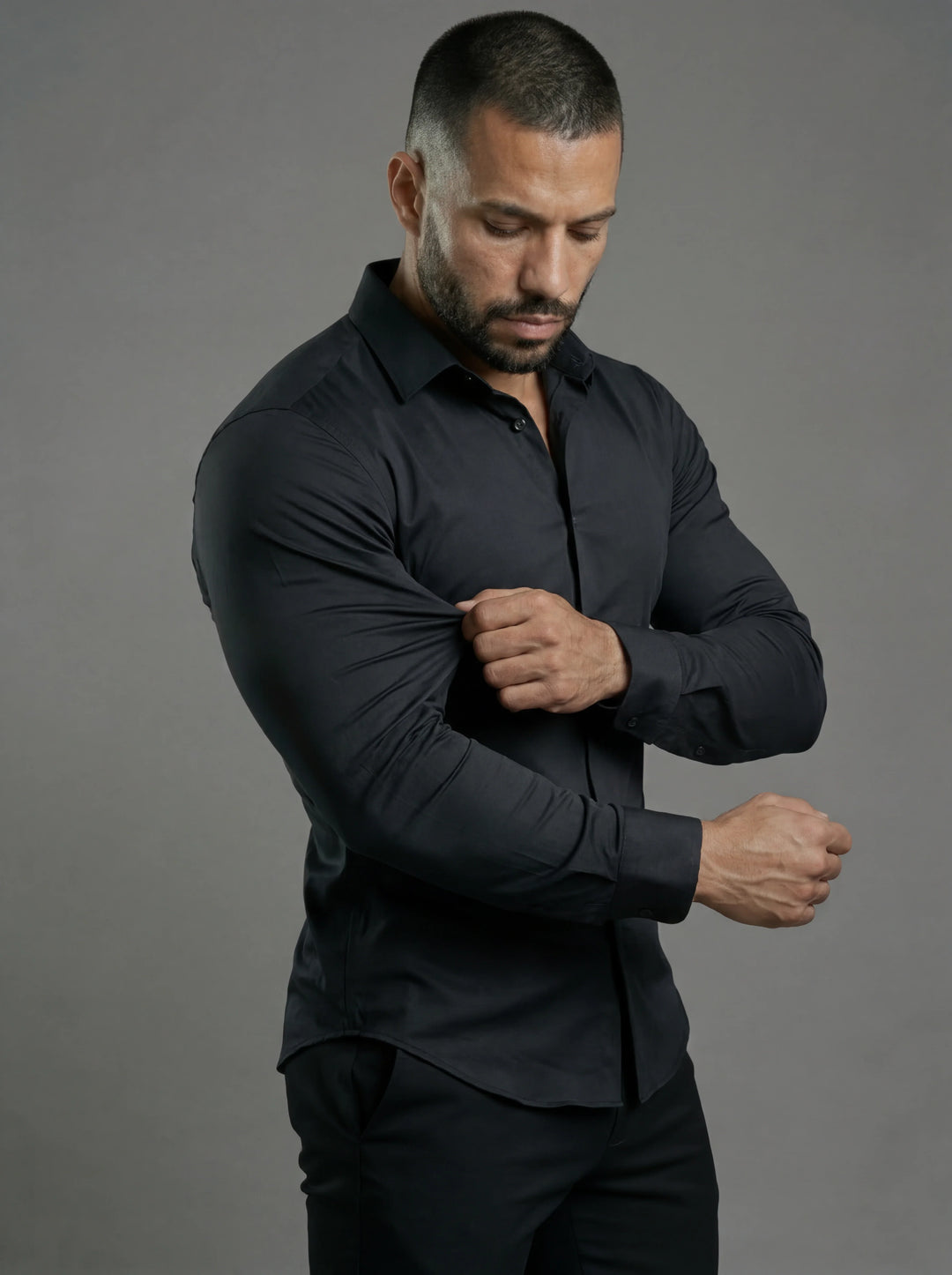 Alessio™ – Męska koszula dopasowana Stretch Fit
