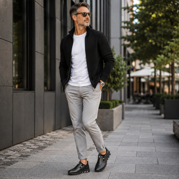 Velmoro™ – Męskie eleganckie buty wsuwane z antypoślizgową podeszwą