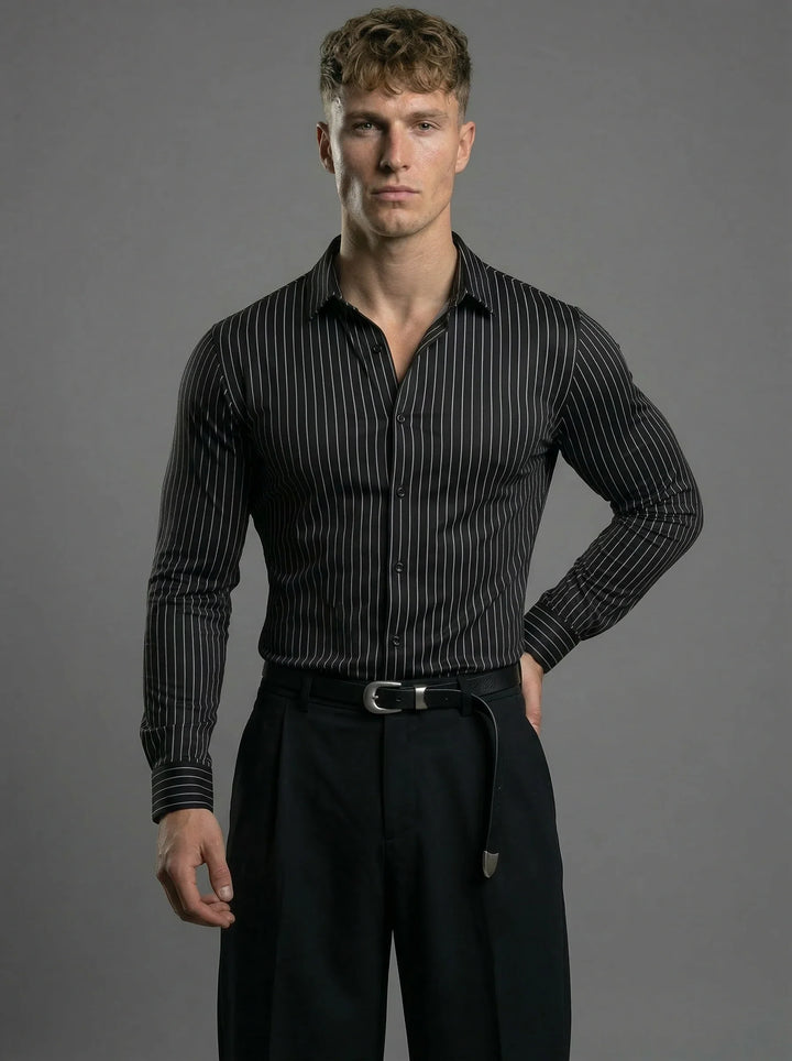 Alessio™ – Męska koszula dopasowana Stretch Fit