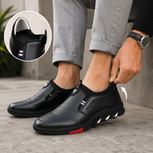 Velmoro™ – Męskie eleganckie buty wsuwane z antypoślizgową podeszwą