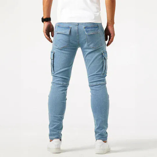 ELARA | jeansy cargo premium