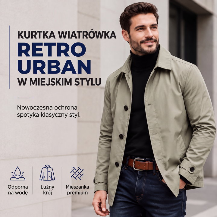 Norvex™ – Męski płaszcz przeciwdeszczowy