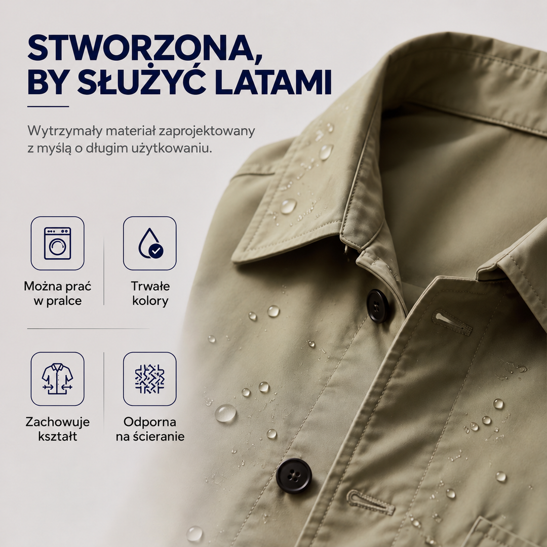 Norvex™ – Męski płaszcz przeciwdeszczowy