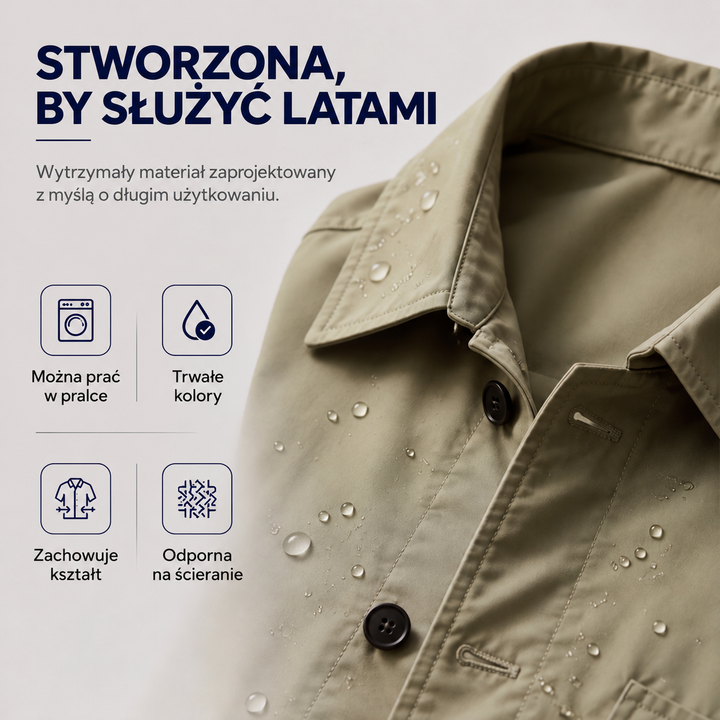 Norvex™ – Męski płaszcz przeciwdeszczowy