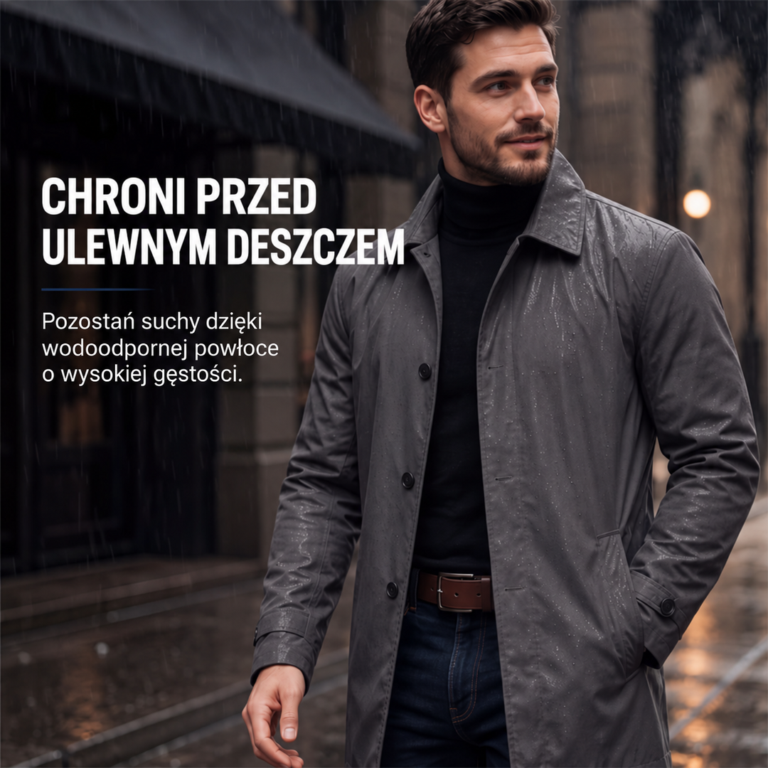 Norvex™ – Męski płaszcz przeciwdeszczowy