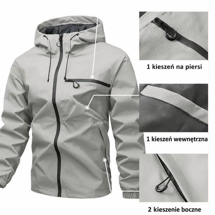Vardex™ – Męska kurtka przeciwdeszczowa