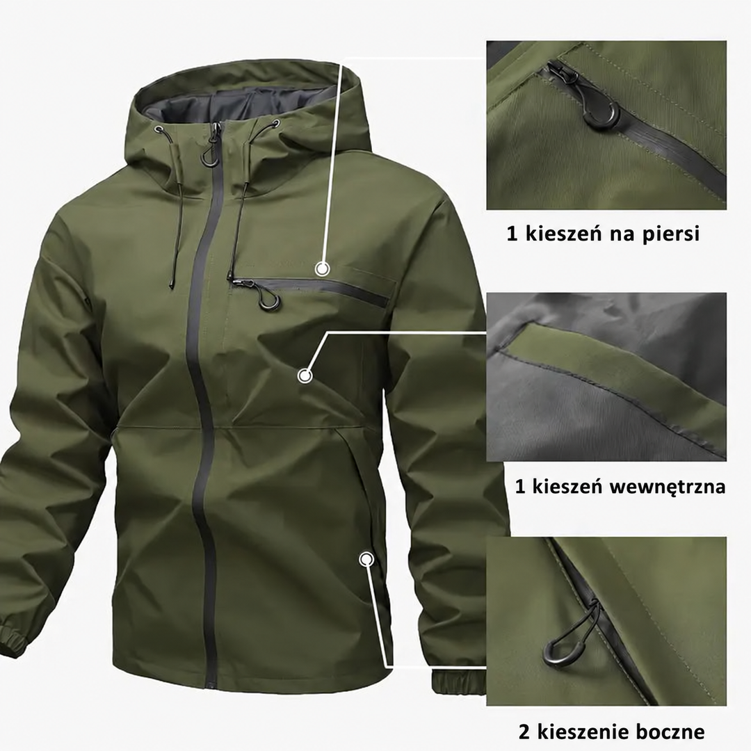 Vardex™ – Męska kurtka przeciwdeszczowa