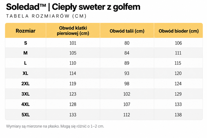 Soledad™ | Ciepły sweter z golfem