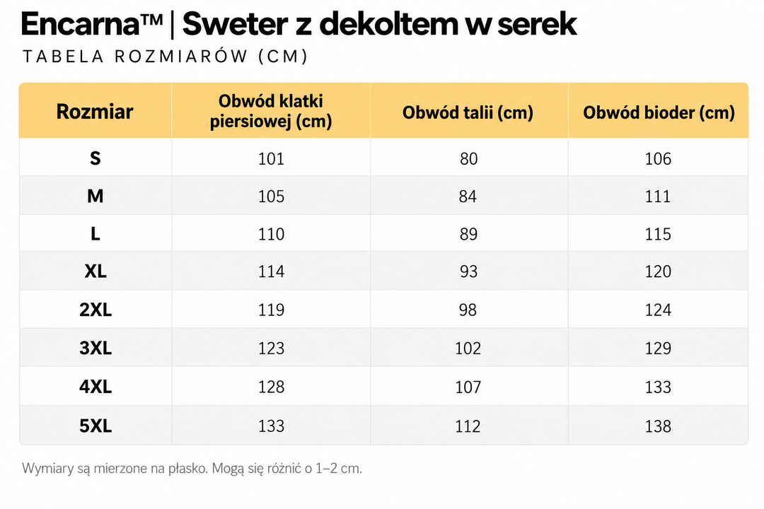 Encarna™ | Sweter z dekoltem w serek