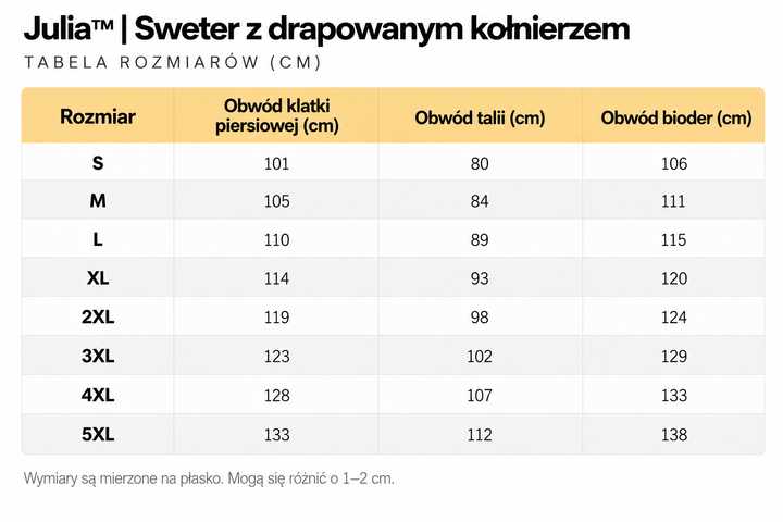 Julia™ | Sweter z drapowanym kołnierzem
