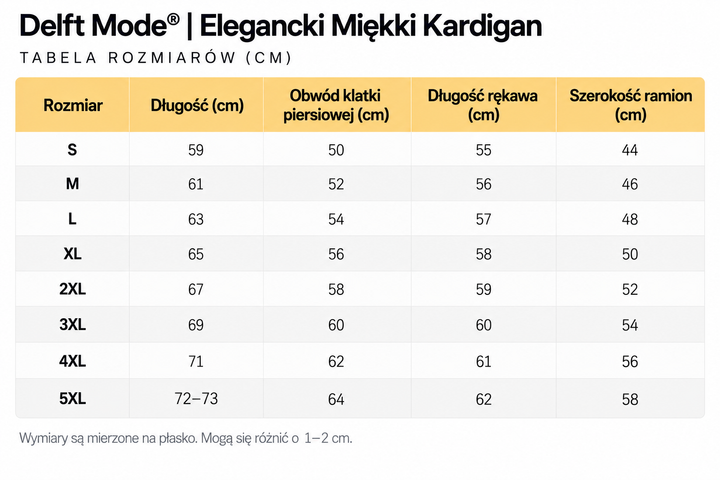 Delft Mode®| Elegancki Miękki Kardigan