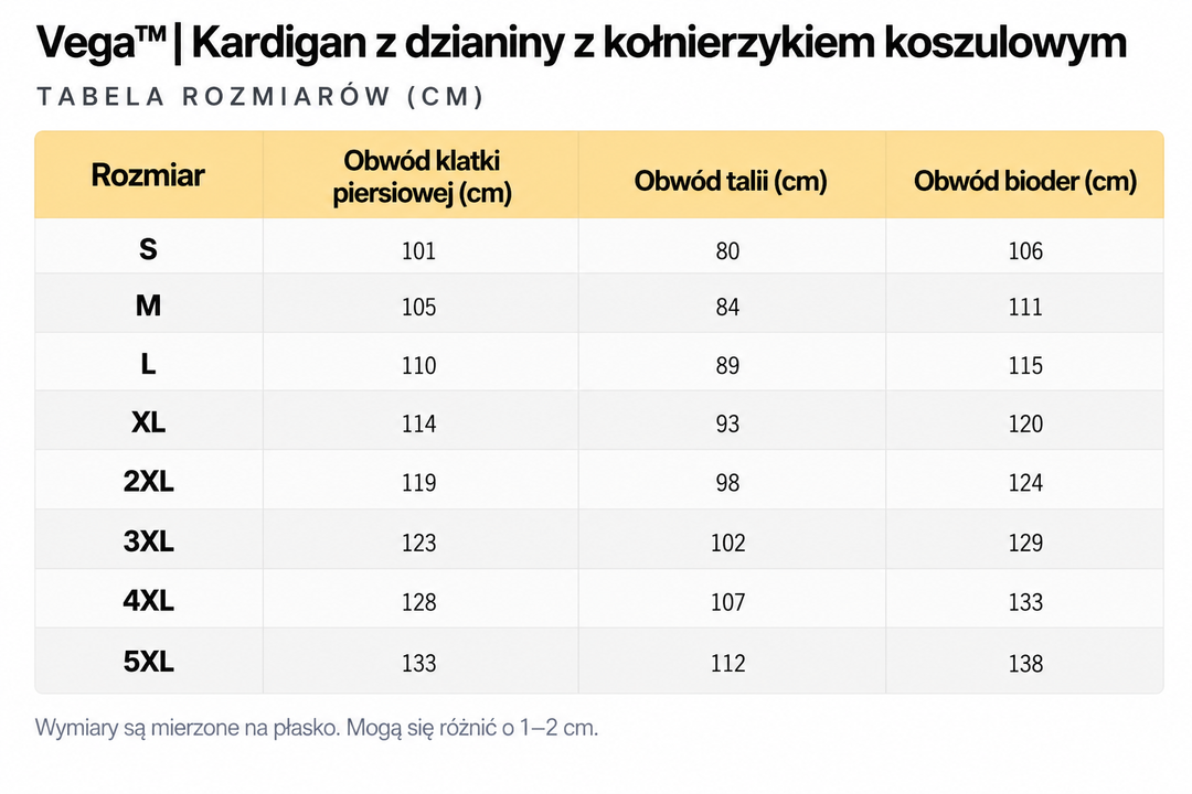 Vega™ | Kardigan z dzianiny z kołnierzykiem koszulowym
