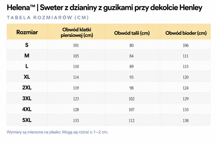 Helena™ | Sweter z dzianiny z guzikami przy dekolcie Henley
