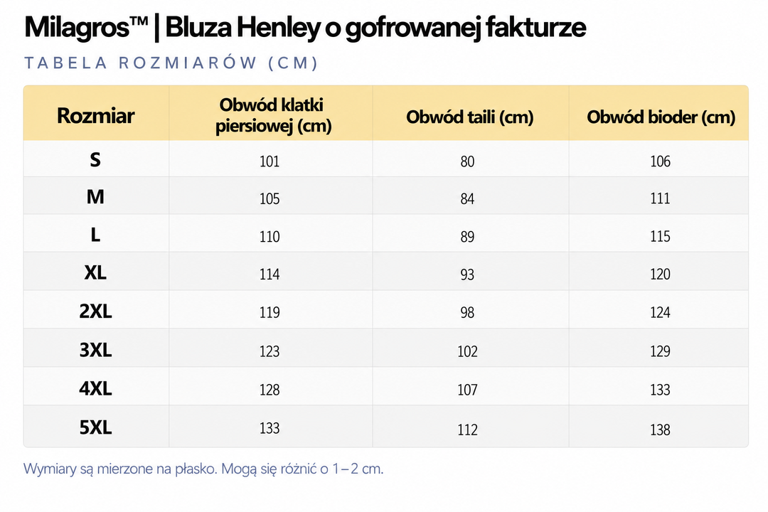 Milagros™ | Bluza Henley o gofrowanej fakturze
