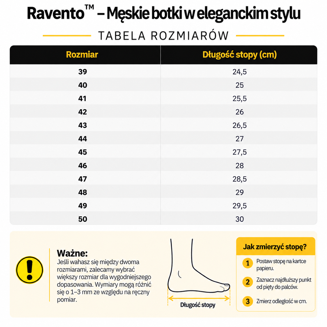 Ravento™ – Męskie botki w eleganckim stylu