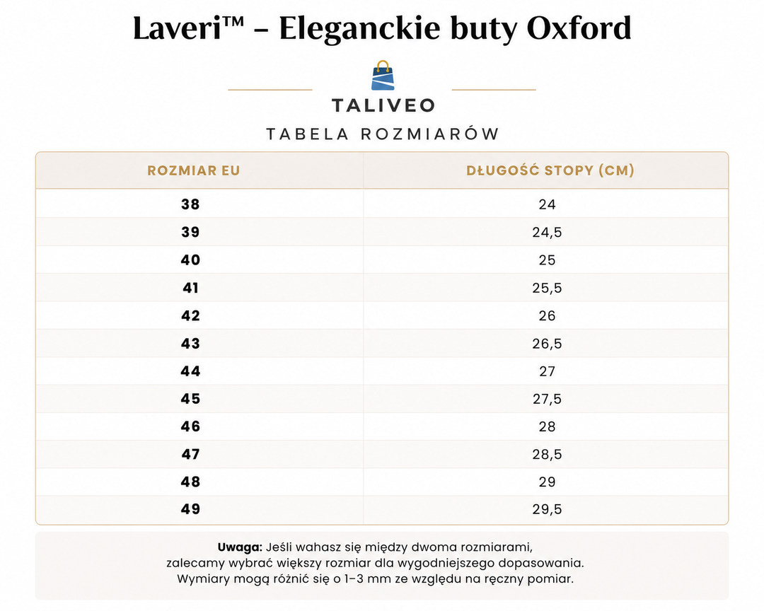 Laveri™ – Eleganckie buty Oxford