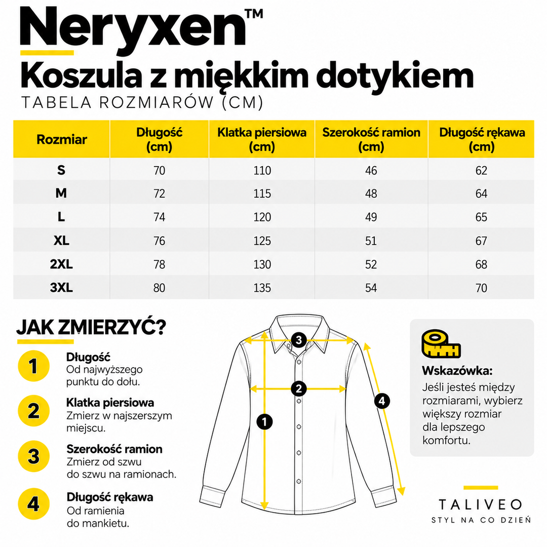 Neryxen™ - Koszula z miękkim dotykiem