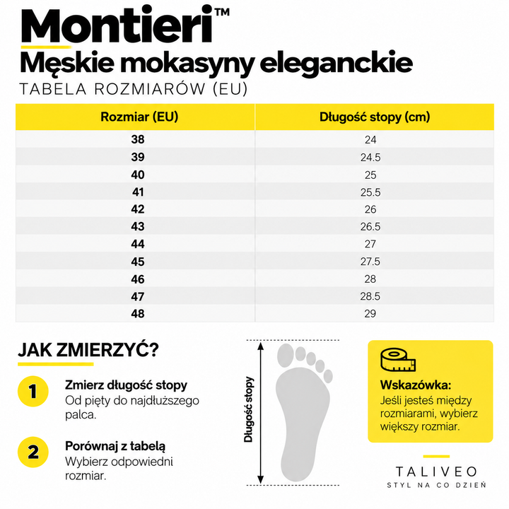 Montieri™ – Męskie mokasyny eleganckie