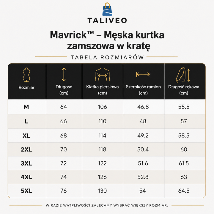 Mavrick™ – Męska kurtka zamszowa w kratę