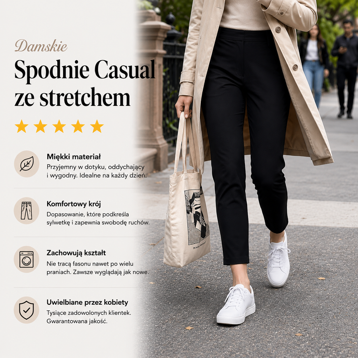 Velmira™ – Damskie spodnie z wysokim stanem i kieszeniami