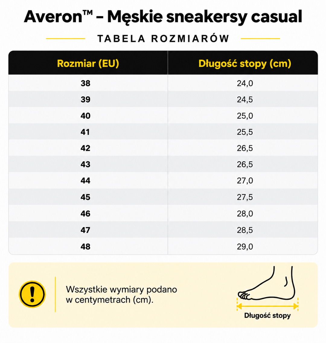 Averon™ – Męskie sneakersy casual