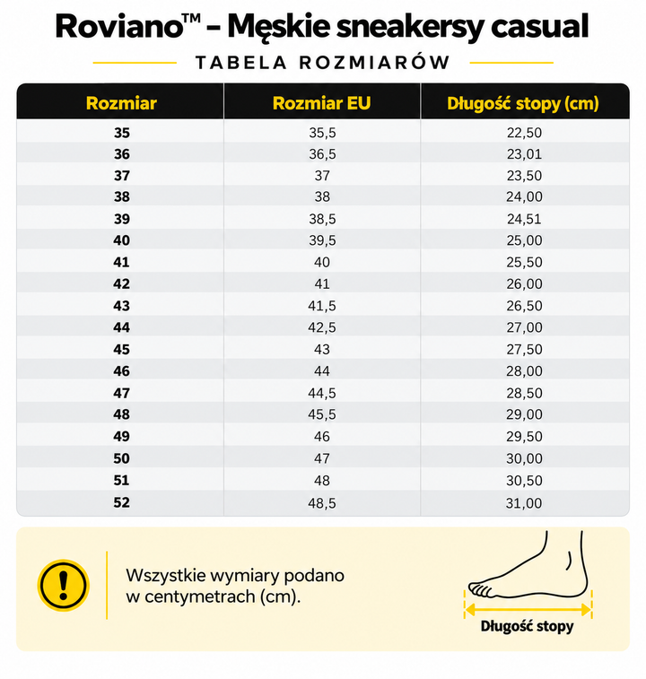 Roviano™ – Męskie sneakersy casual