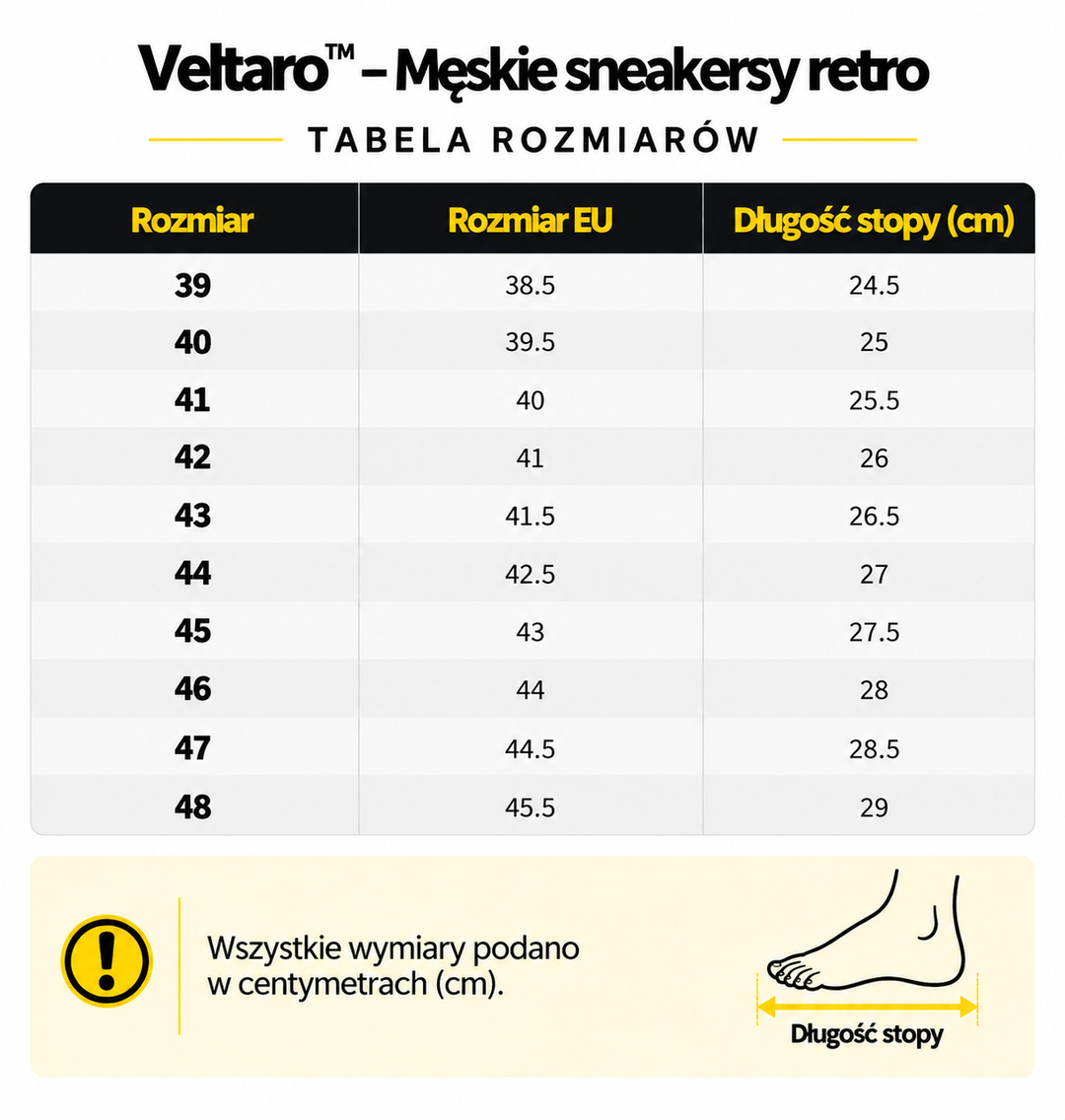 Veltaro™ – Męskie sneakersy retro