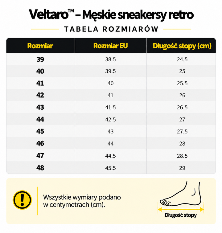 Veltaro™ – Męskie sneakersy retro