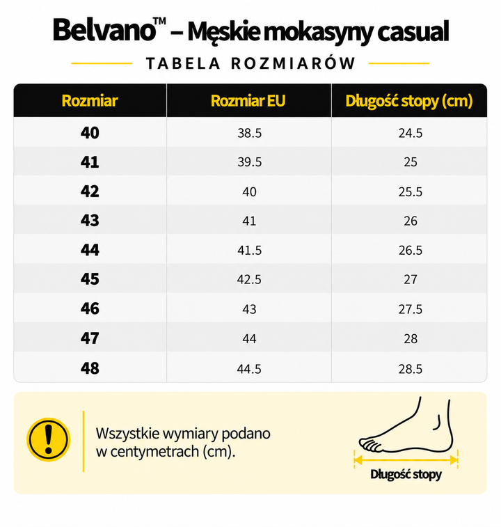 Belvano™ – Męskie mokasyny casual
