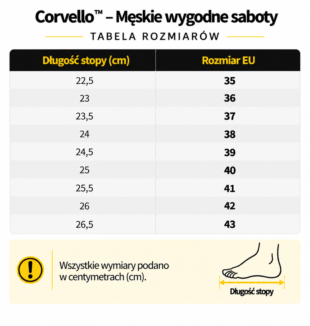Corvello™ – Męskie wygodne saboty