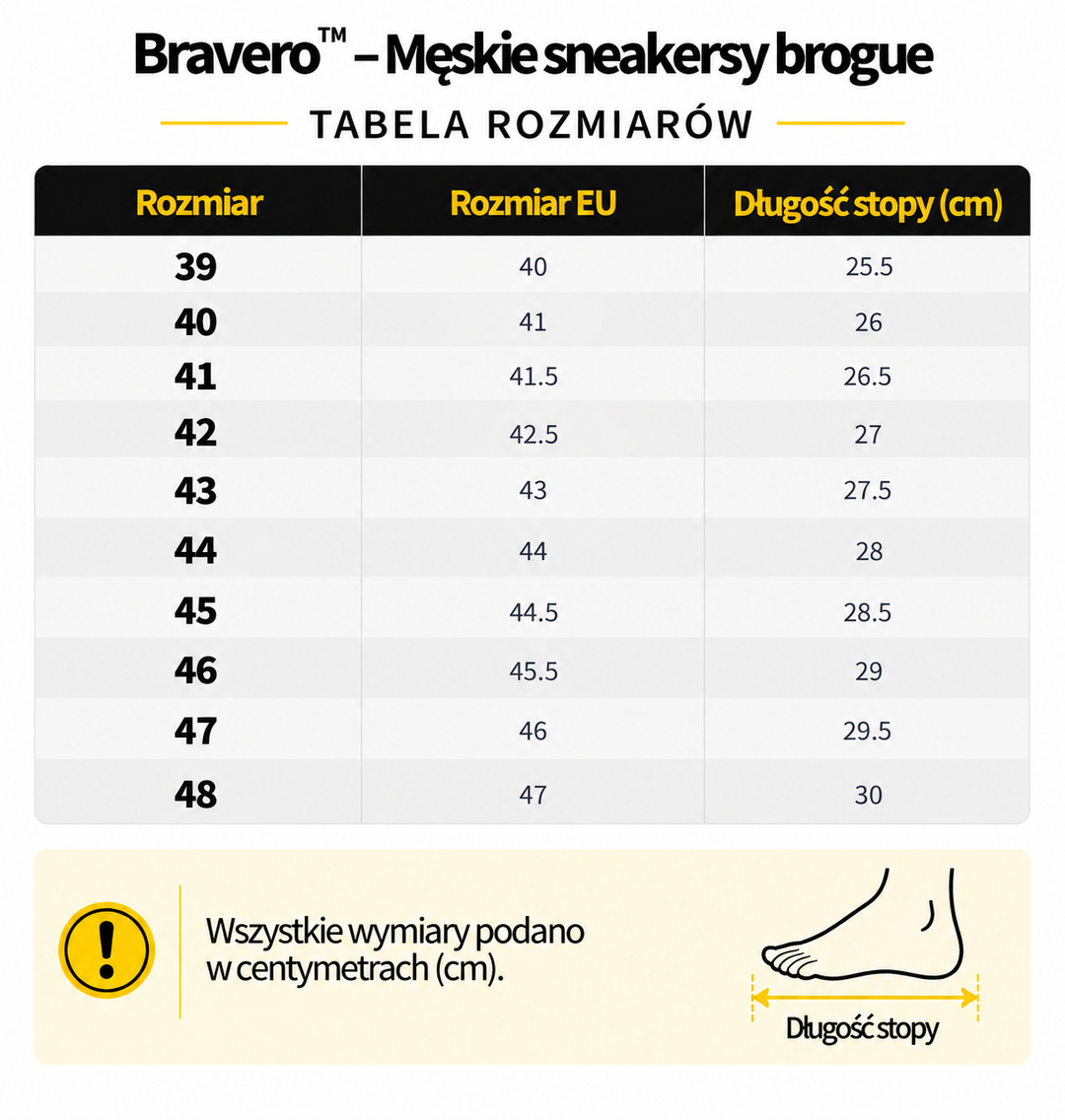 Bravero™ – Męskie sneakersy brogue