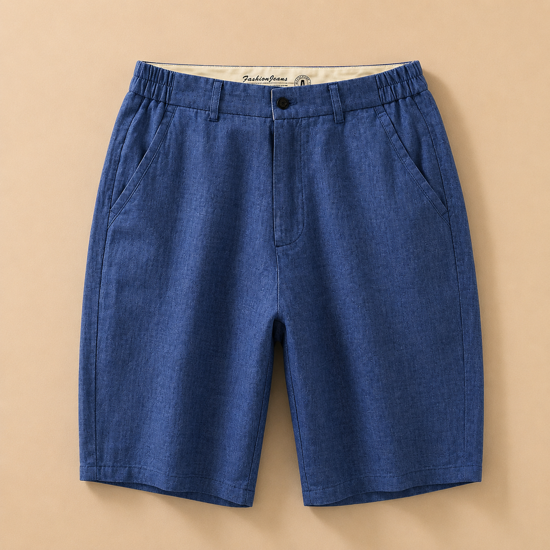 Hudson | Lniane Szorty Premium