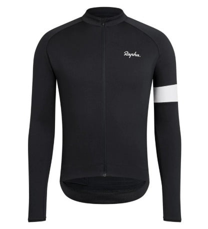 Rapha koszulka kolarska unisex | długi rękaw z polarową podszewką