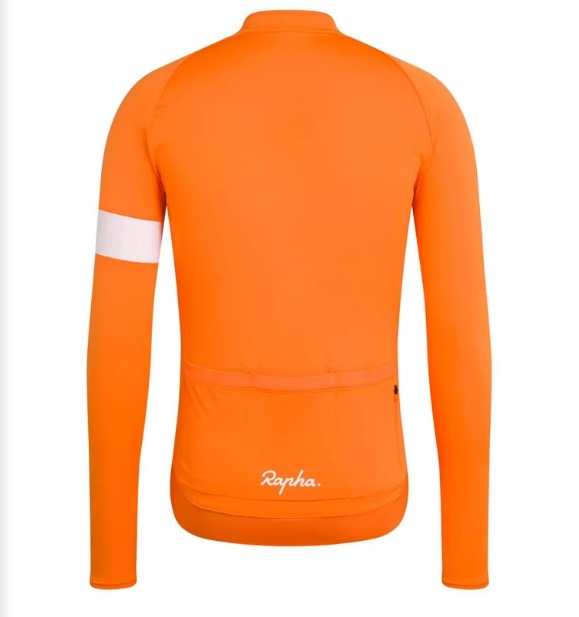 Rapha koszulka kolarska unisex | długi rękaw z polarową podszewką