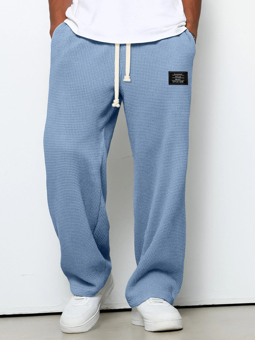 Samy | Szerokie spodnie z regulowanym pasem