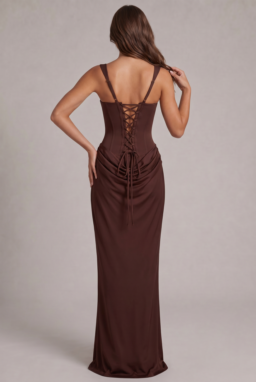 Cornelia™ – Elegancka sukienka maxi o gorsetowym kroju
