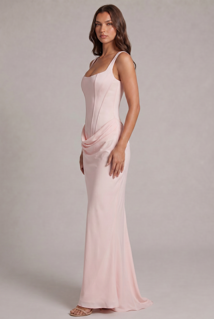 Cornelia™ – Elegancka sukienka maxi o gorsetowym kroju