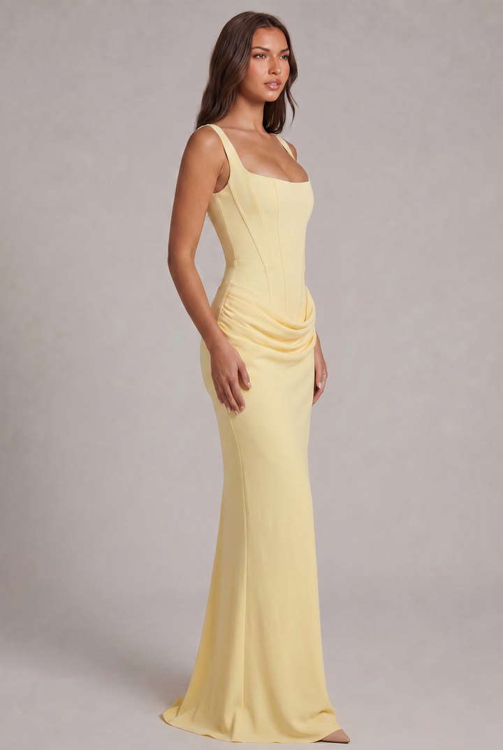 Cornelia™ – Elegancka sukienka maxi o gorsetowym kroju